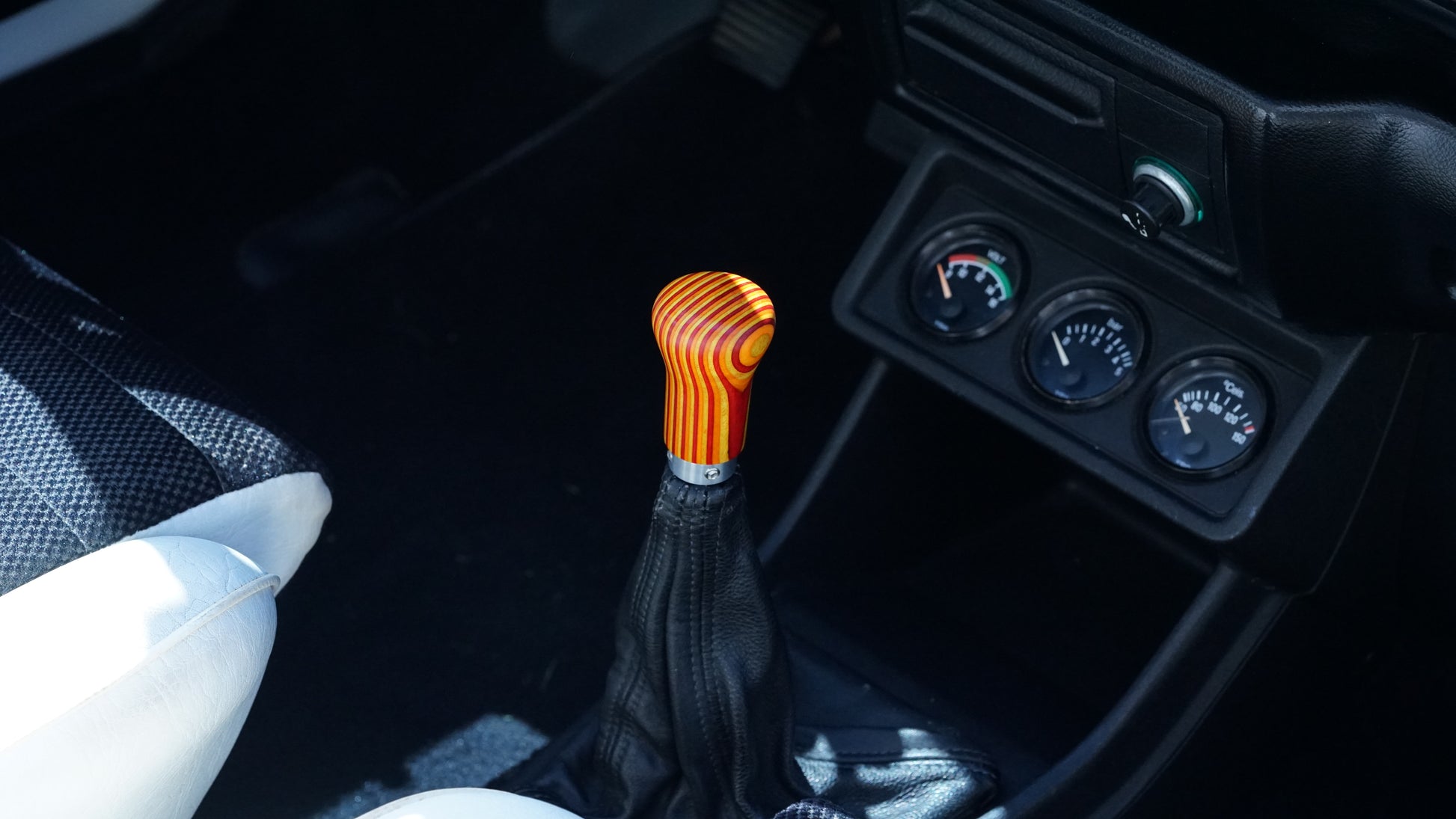 custom gear shift knobs Multicolor Shift Knob – Hundredfold Handcraft